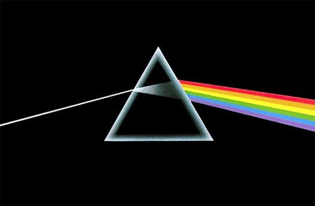 Storm Thorgerson The Dark side of the moon album cover design