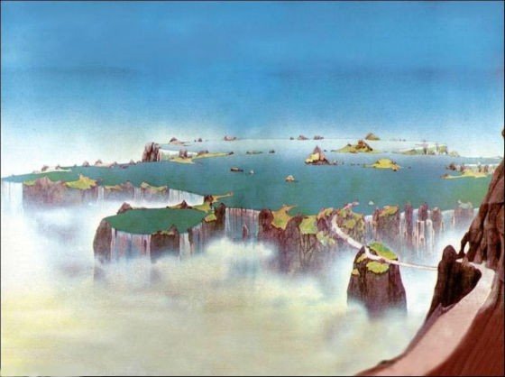 Roger Dean YES Close to the edge album cover design