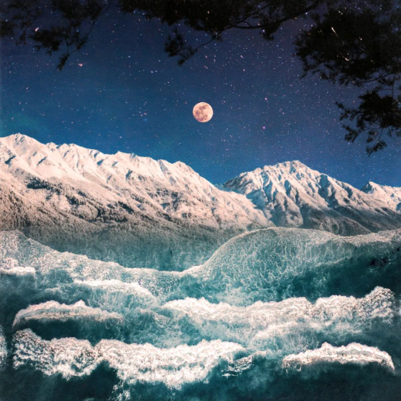 album cover surreal landscape