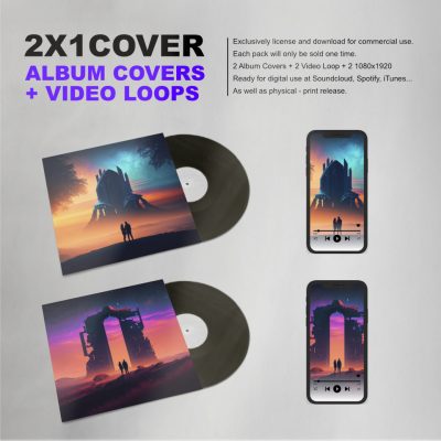 2×1 Covers x Video Loop – Sci fi Couple
