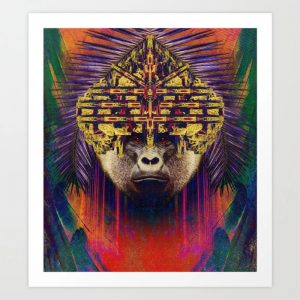 spirit-animal-the-gorilla-prints